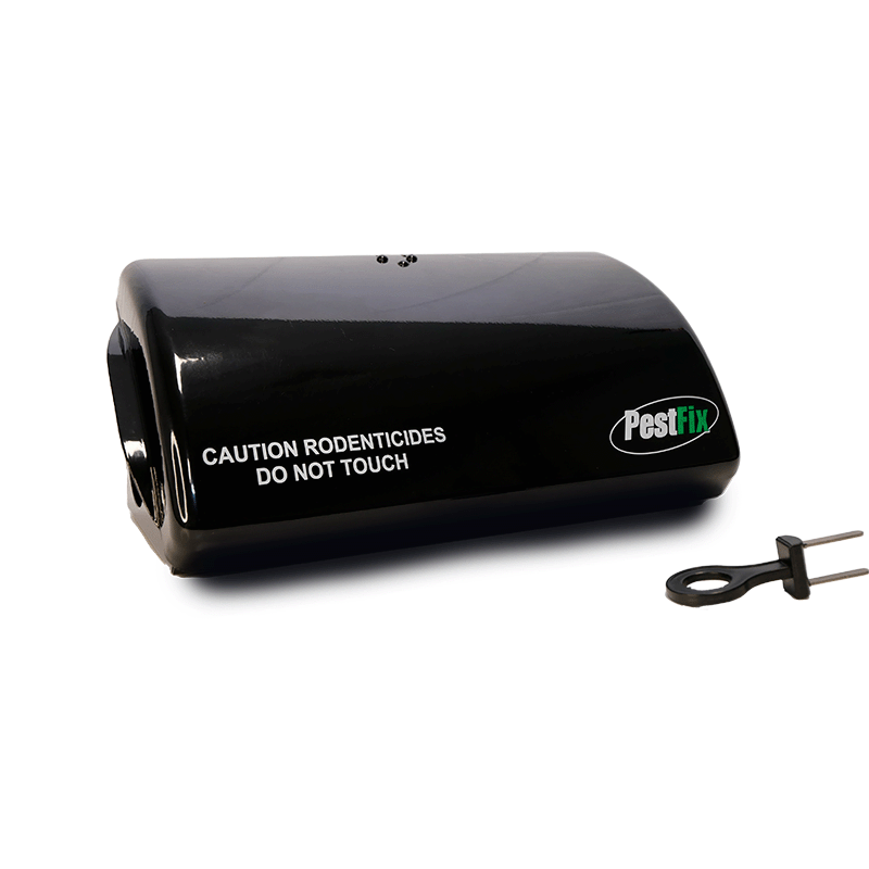 RodentFix XR1 Vandal Resistant Metal Rat Bait Station